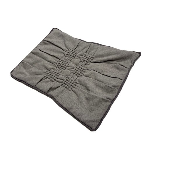 2 Candice Olson Accent Shams Pillowcases Gray Throw Luxury...